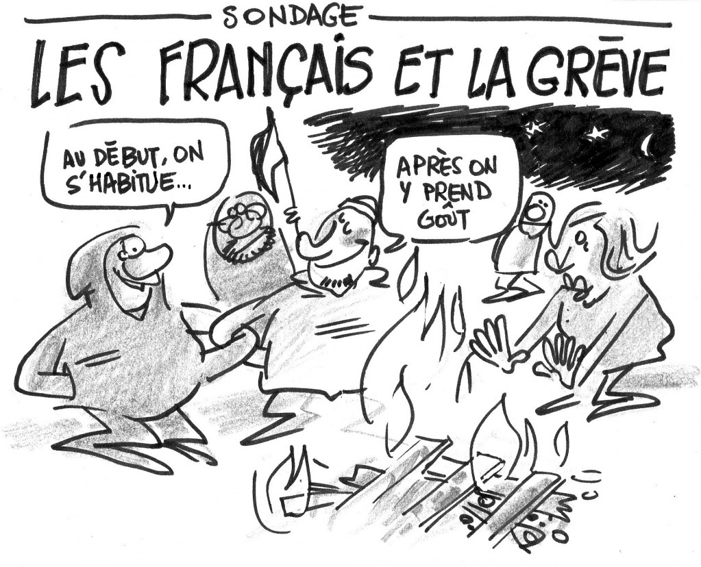 Les Français et la grève